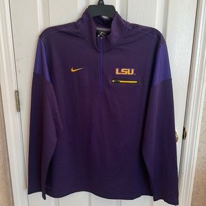 LSU Nike Dri-Fit performance jacket.   Never been worn.